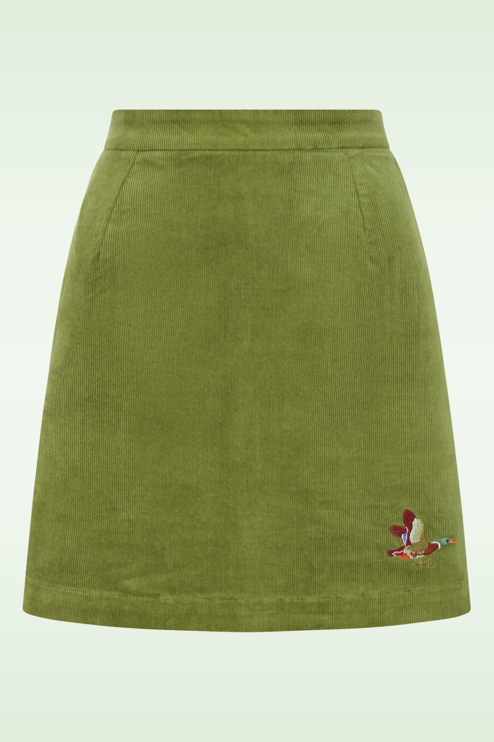 281900-Blutsgeschwister-53775-Skirt-Green-Duck-Corduroy-251015-001W-full