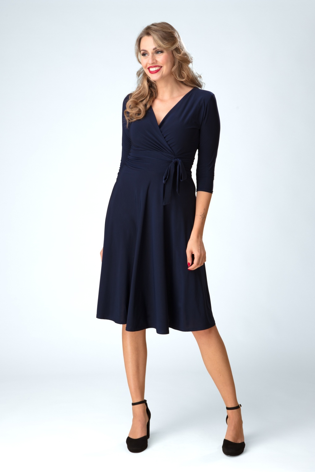 277443-Vintage-Chic-54498-Dress-Swing-Navy-Blue-250619-001MW-full