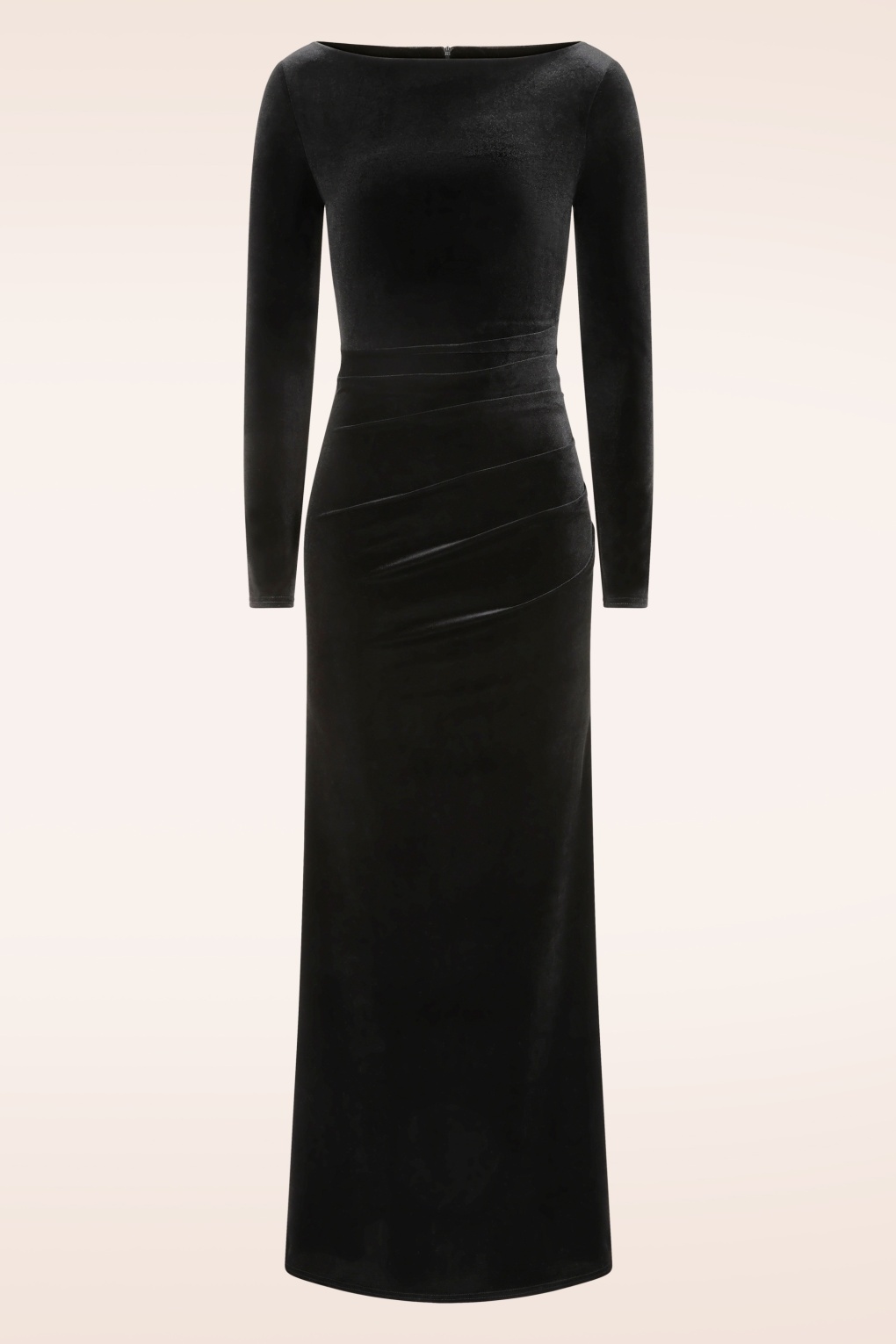 281643-Vintage-Chic-54287-Dress-Maxi-Velvet-Black-251008-001W-full