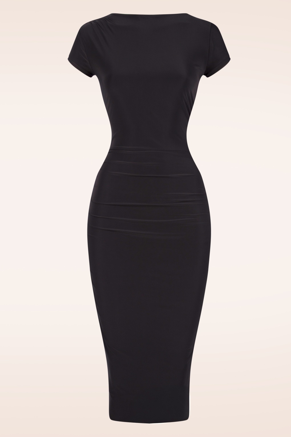 272355-Vintage-Chic-50784-Dress-A-Line-Black-Bodycon-250227-001W-full