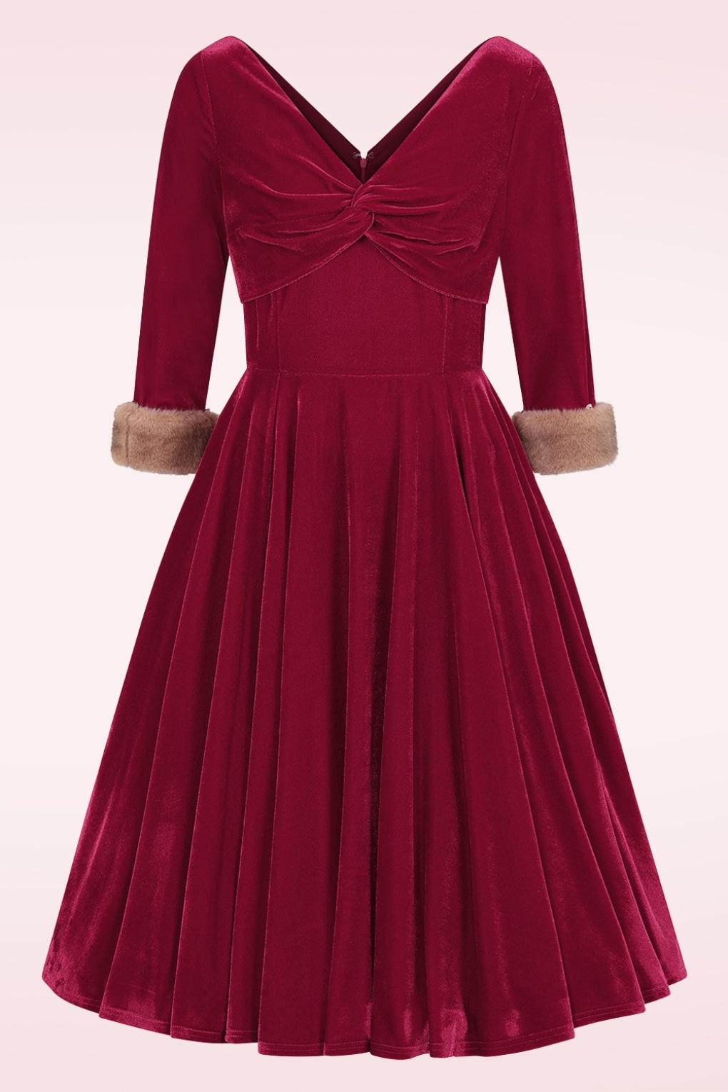 282005-Banned-53970-Dress-Velvet-Red-Fur-241029-001W-full