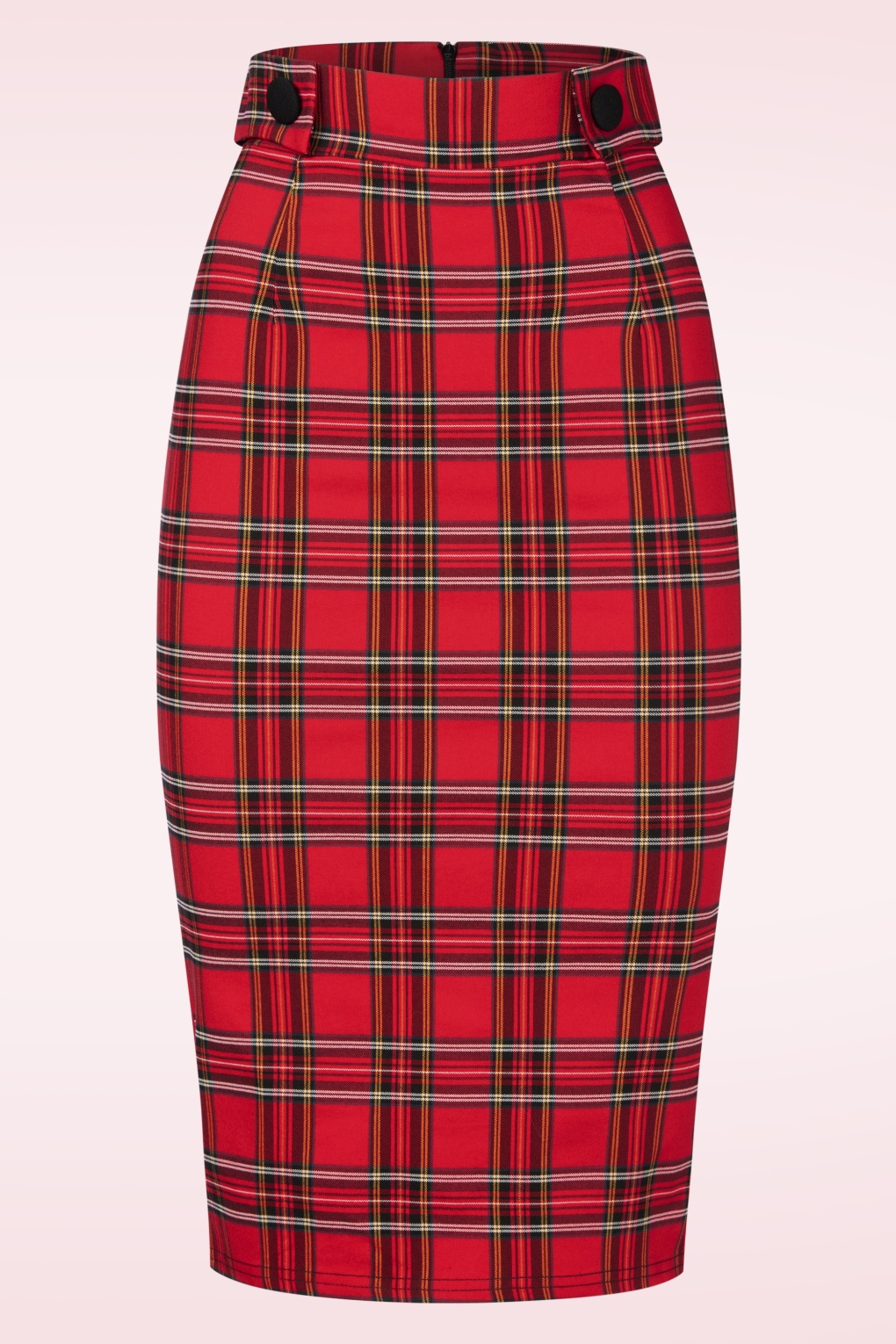 280355-Vintage-Chic-54783-Red-Tartan-Pencil-Skirt-20250917-124W-full