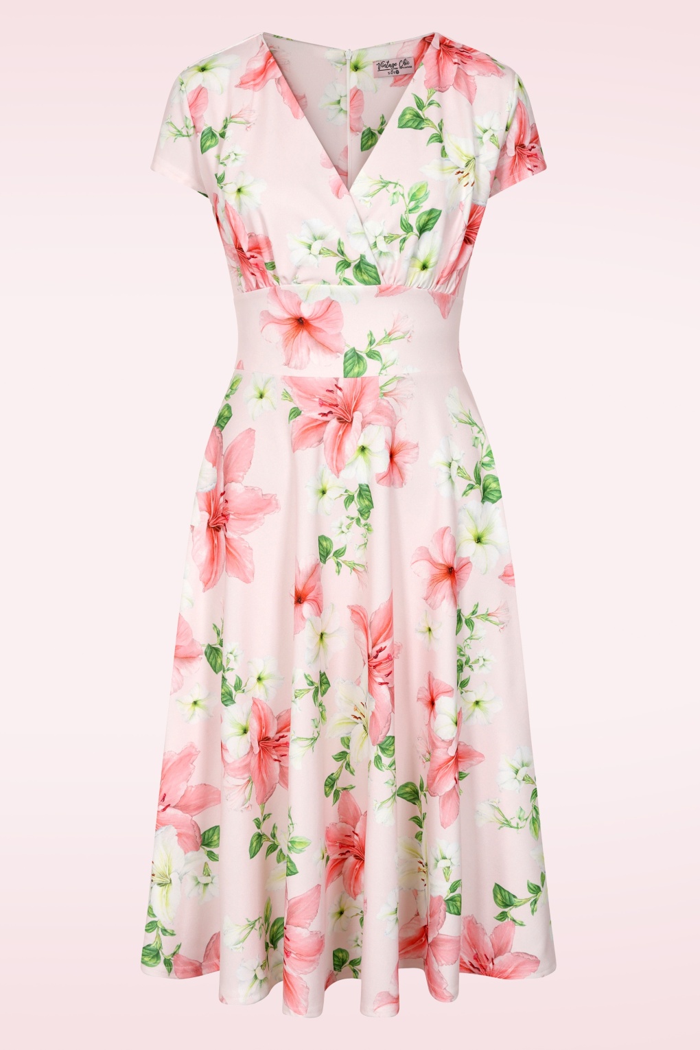 286003-Vintage-Chic-55820-Pink-Floral-Dress-002W-full