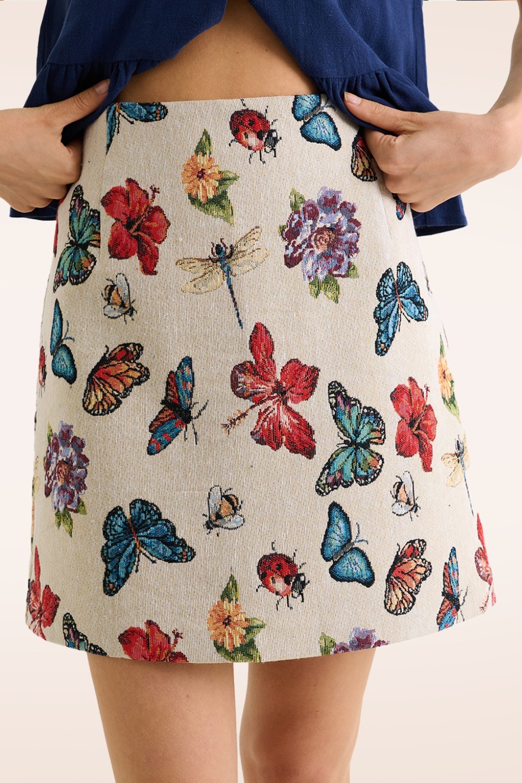 286191-Louche-55732-Skirt-Cream-Butterfly-250725-002W-full