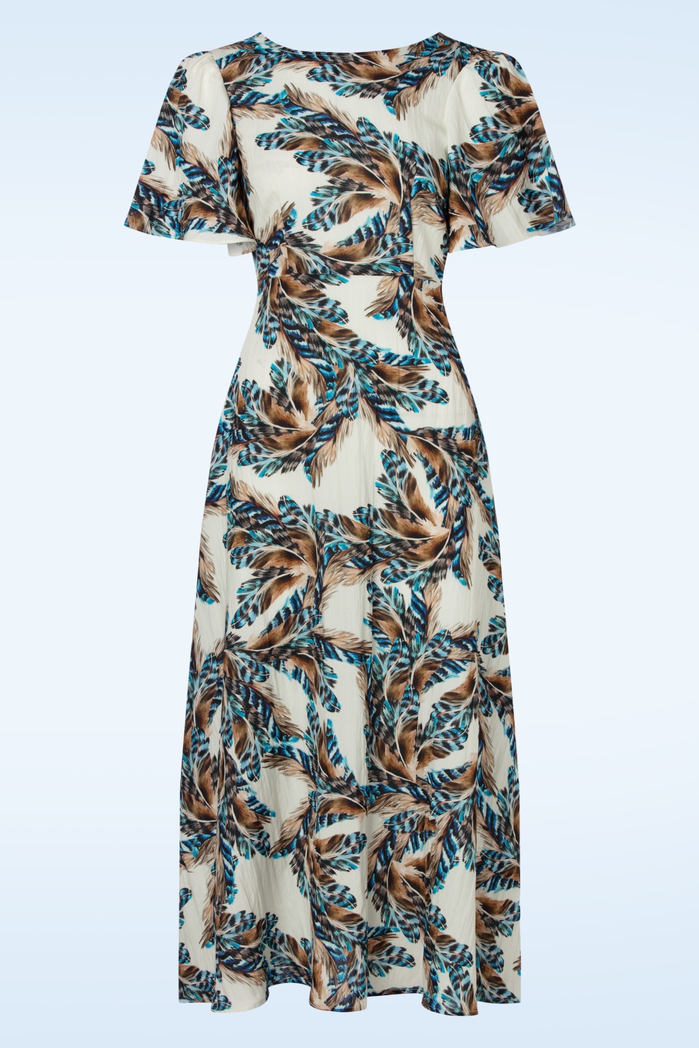 270419-Traffic-People-52268-Dress-Cream-Maxi-Feather-250128-002W-full
