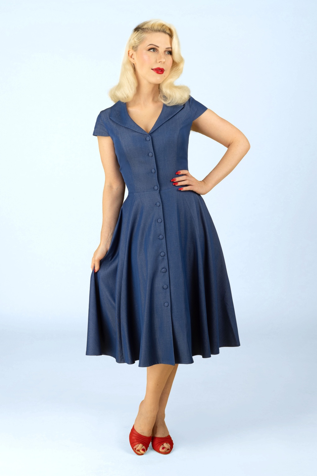 271026-Topvintage-Boutique-52125-Angie-Swing-Dress-blue-241206-005MW-full
