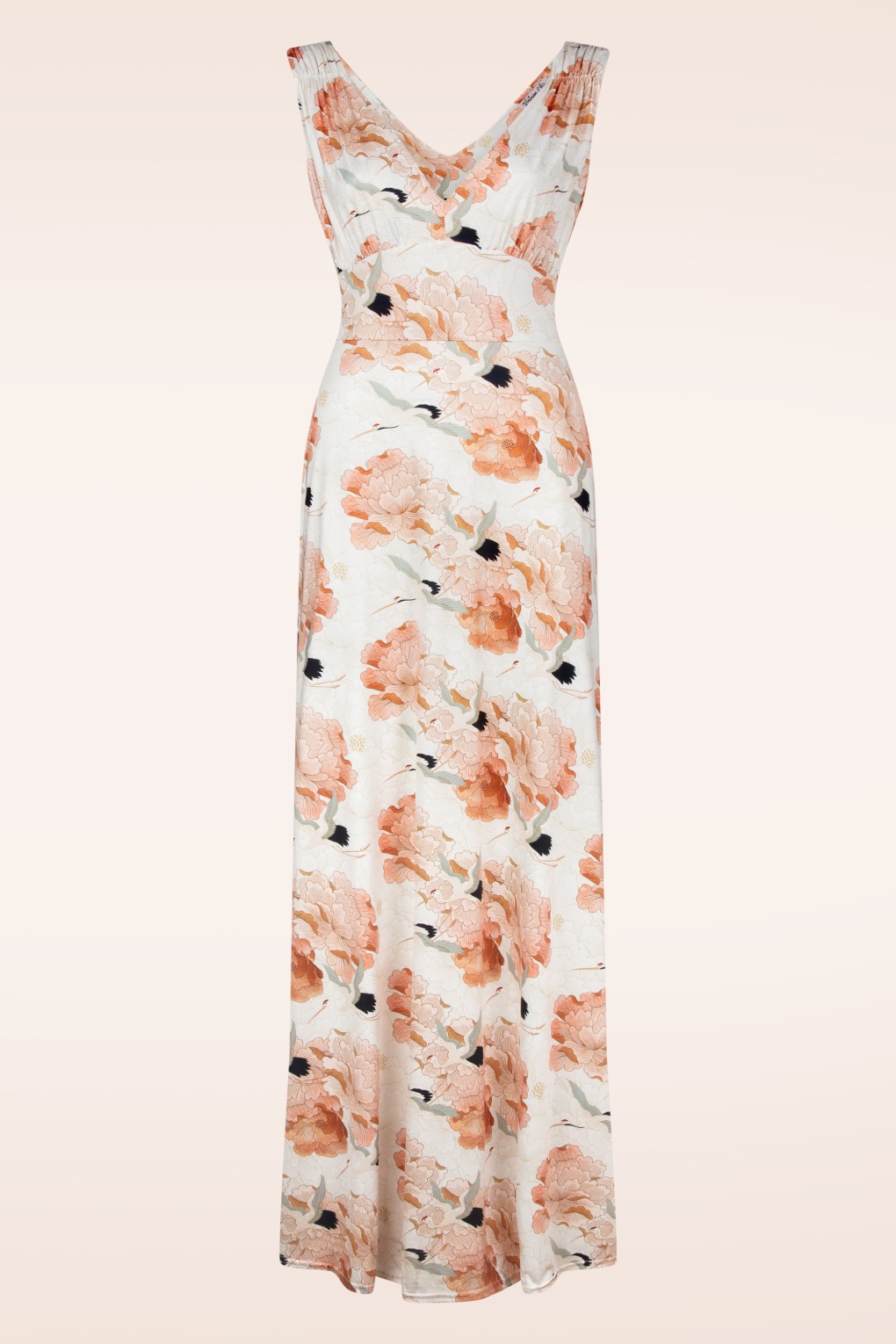 273788-Vintage-Chic-52856-Dress-Maxi-Oriental-Orange-Print-250319-002W-full