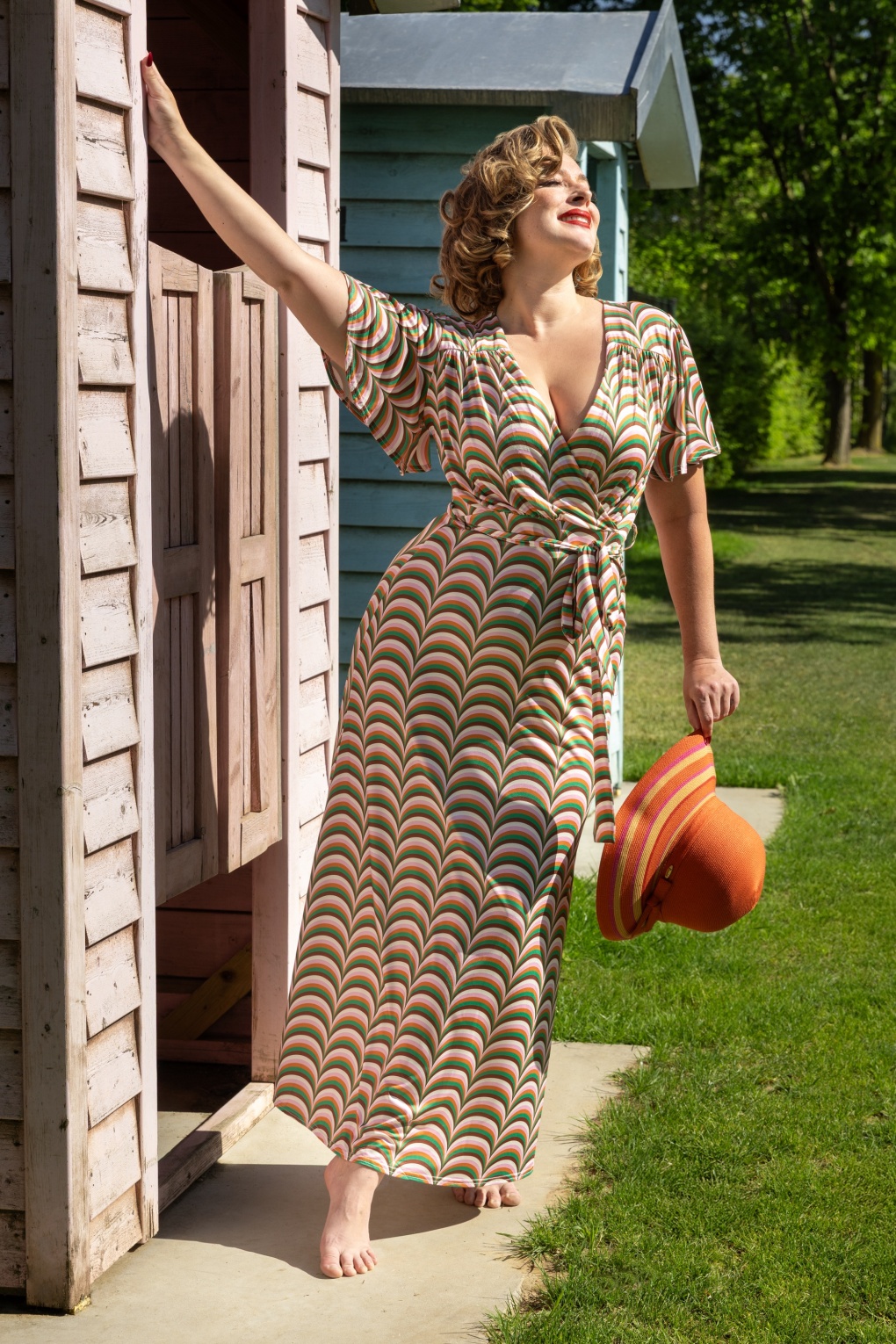 276477-Vintage-Chic-53871-Dress-Brown-Green-Geo-250327-040M-full