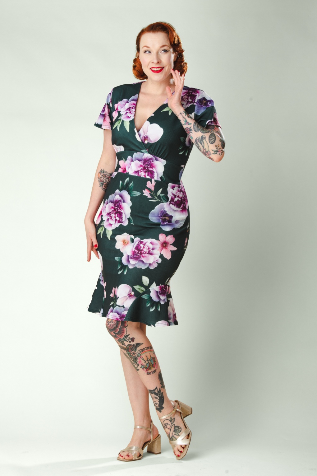284294-Vintage-Chic-55842-Dress-Katie-Floral-Pencil-Green-Purple-260115-001W-full