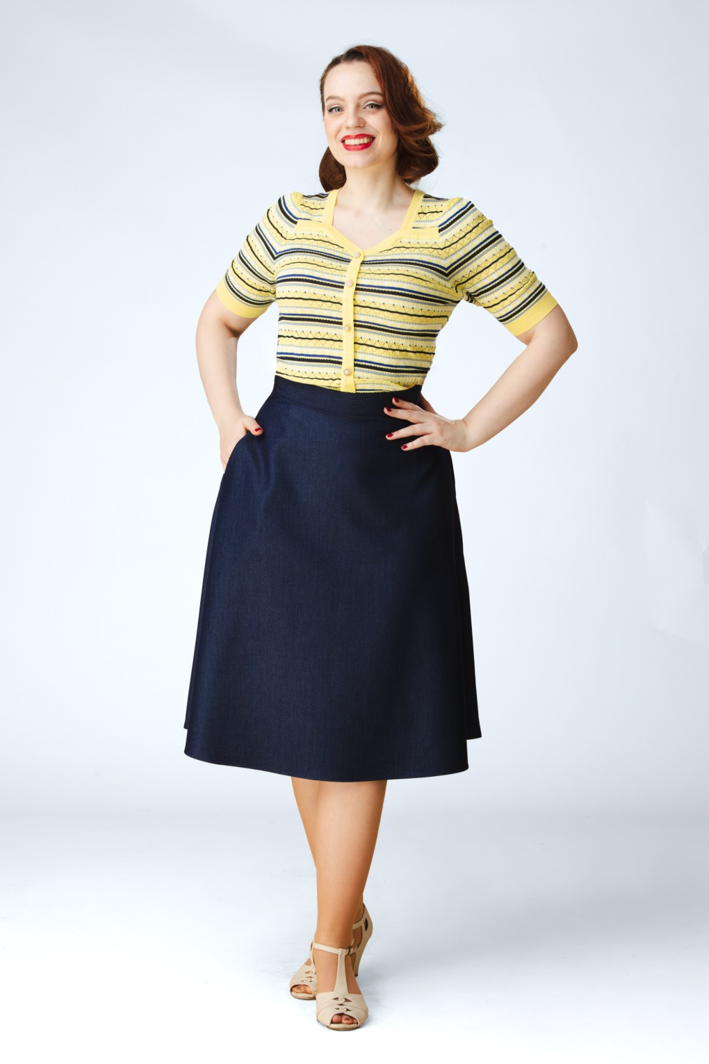 284775-Topvintage-Boutique-55978-Sylvie-Aline-Skirt-Dark-Blue-251219-040MW-full