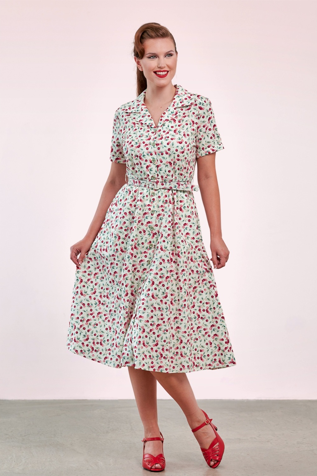 287845-Banned-55560-Dress-Swing-Cherry-Cream-250625-001W-full