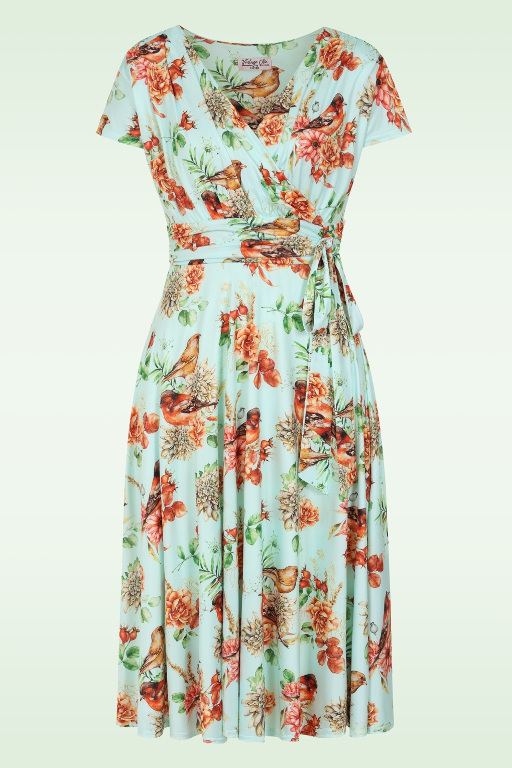 287858-Vintage-Chic-56359-Aqua-Blue-Bird-Floral-Dress-20260311-001W-full