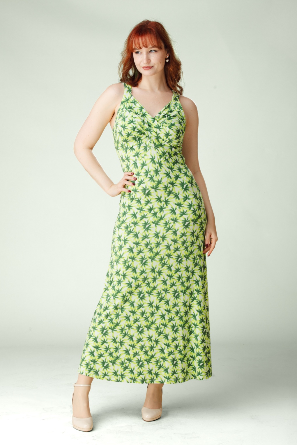 288918-Surkana-54750-Dani-Draped-Strap-Dress-Green-251219-040MW-full