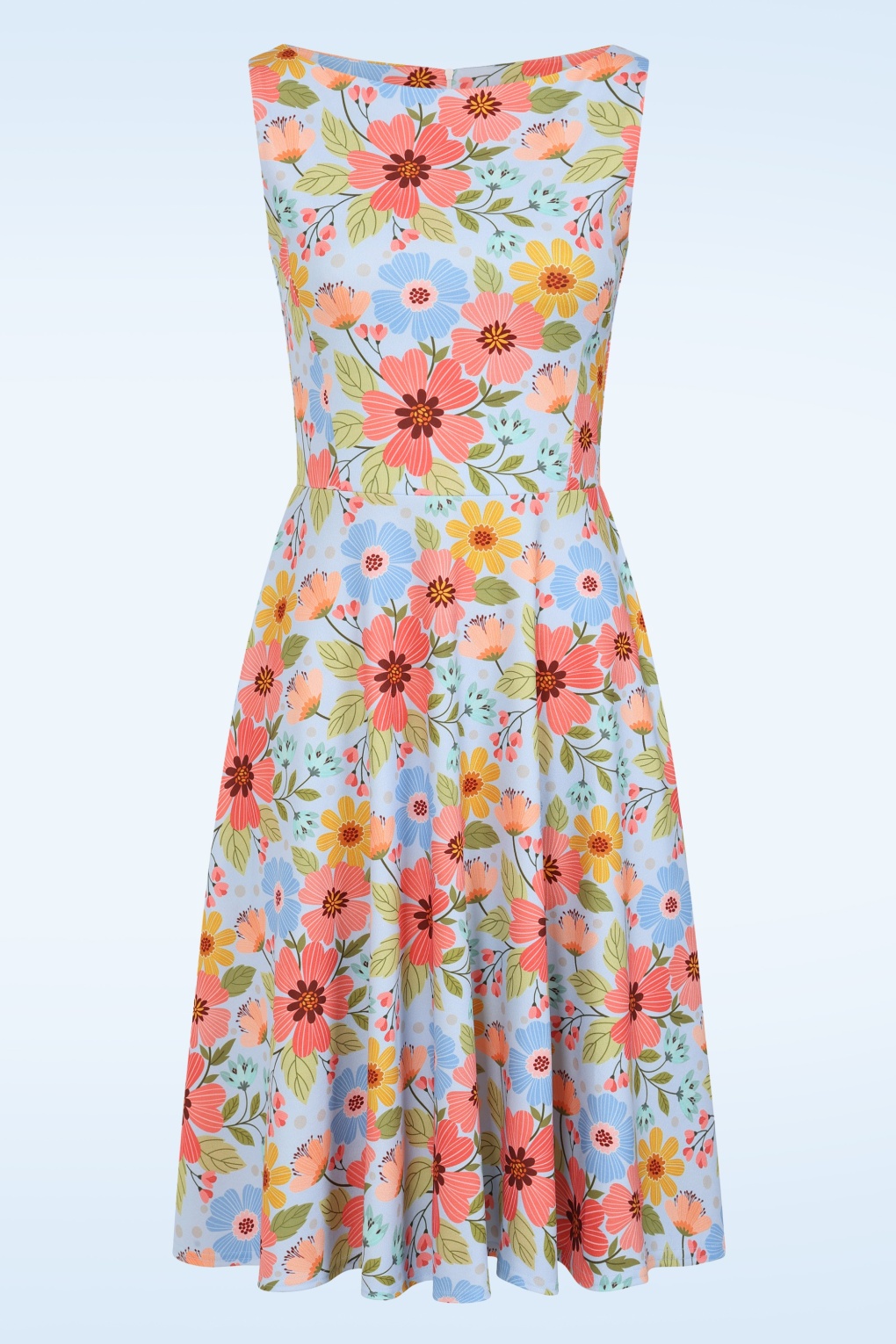289280-Vintage-Chic-56078-Dress-Swing-Floral-Blue-260413-002W-full