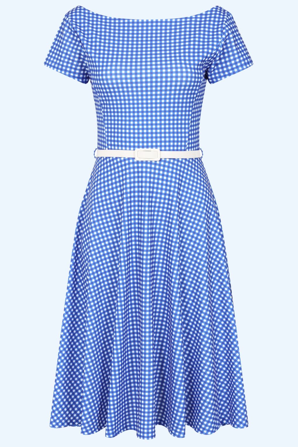 289733-Vintage-Chic-57237-Swing-Dress-gingham-Blue-White-001-full
